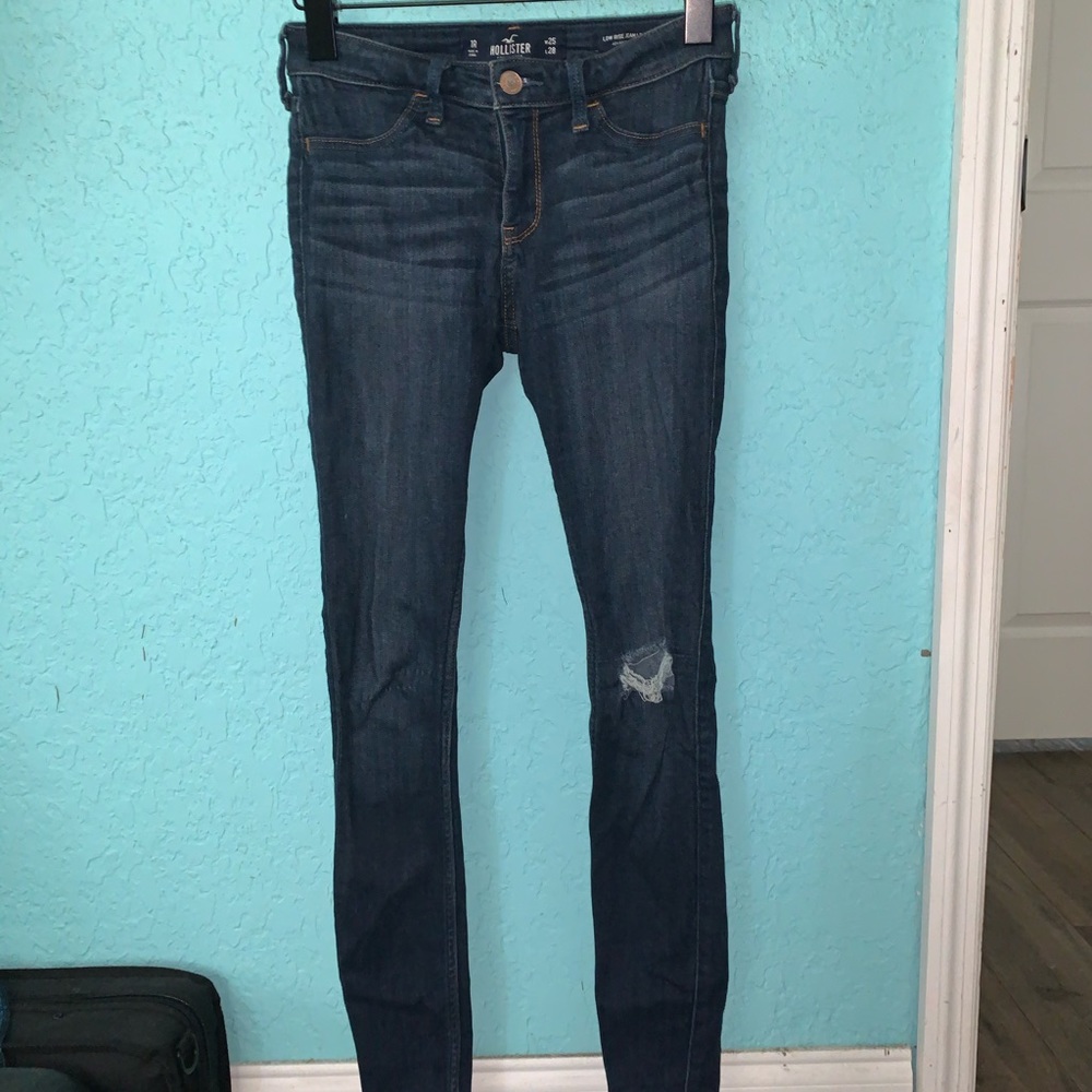 Navy Hollister jeans